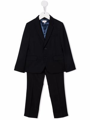 Paul Smith Junior single-breasted wool suit - Blue