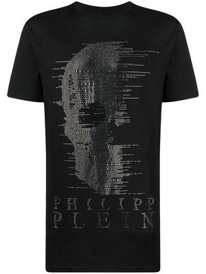 Philipp Plein Skull crystal-embellished T-shirt - Black