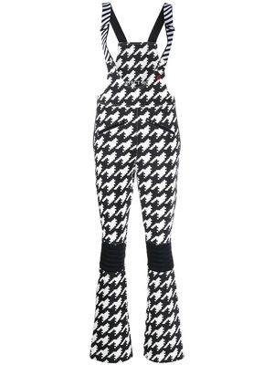 Perfect Moment Isola houndstooth jumpsuit - Black