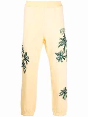 Billionaire Boys Club palm tree print track pants - Yellow