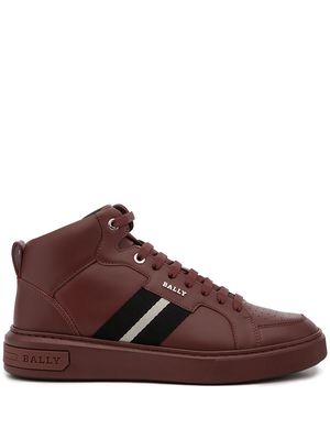 Bally Myles high-top sneakers - Red
