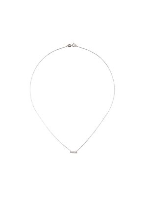 Dana Rebecca Designs 14kt white gold Sylvie Rose diamond bar necklace