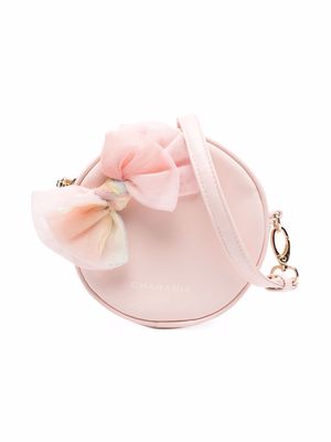 Charabia bow-detail shoulder bag - Pink