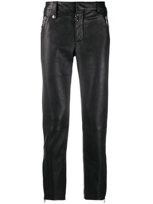 Alexander McQueen slim-fit trousers - Black