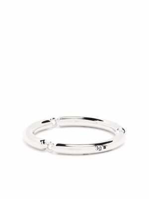 Le Gramme 3g polished link ring - Silver