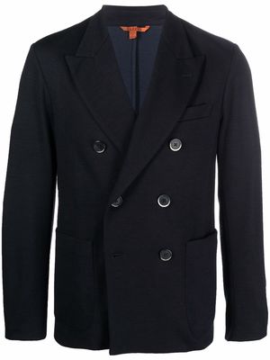 Barena fitted double-breasted jacket - Blue