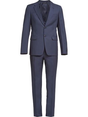 Prada single-breasted suit - Blue