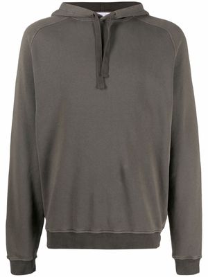 Boglioli raglan-sleeve pullover hoodie - Green