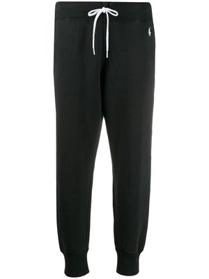 Polo Ralph Lauren tapered drawstring track pants - Black