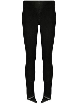 Isaac Sellam Experience skinny leather trousers - Black