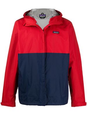 Patagonia zip up block colour jacket - Red