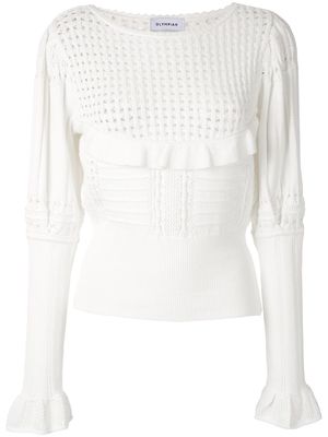 Olympiah Monter long sleeves blouse - White