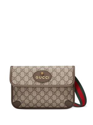 Gucci GG Supreme belt bag - Brown