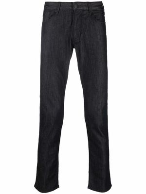 Emporio Armani slim-cut jeans - Black