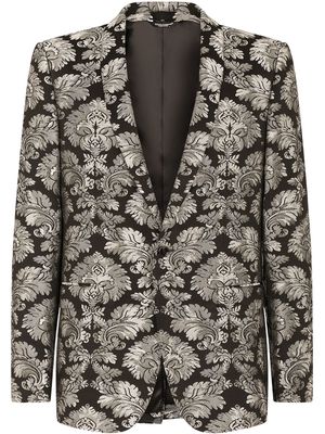 Dolce & Gabbana jacquard-woven suit - Black