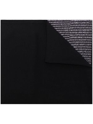 Y-3 CH1 intarsia-knit scarf - Black