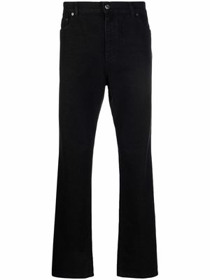 Missoni logo-patch straight-leg trousers - Black