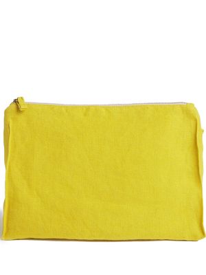 Once Milano linen wash bag - Yellow