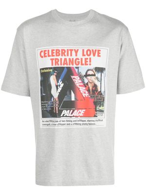 Palace Love Triangle T-shirt - Grey