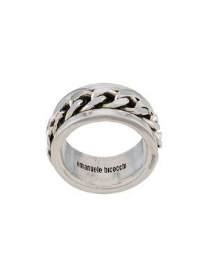 Emanuele Bicocchi Band ring - Metallic