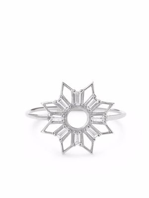 THE ALKEMISTRY 18kt white gold Sun diamond ring - Silver