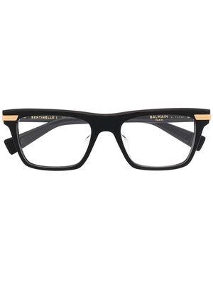 Balmain Eyewear Sentinelle I rectangular frame glasses - Black
