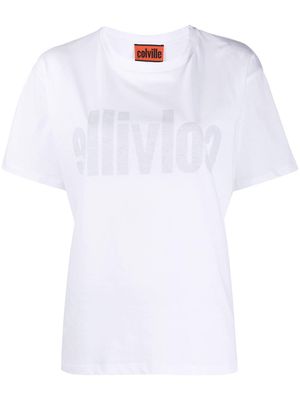 colville logo-print cotton T-shirt - White