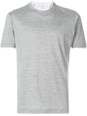 Brunello Cucinelli round neck T-shirt - Grey