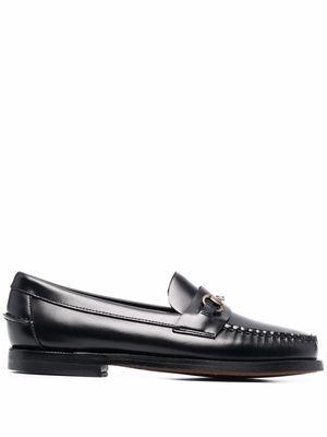 Sebago horsebit-detail leather loafers - Black