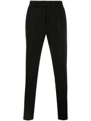 Fendi pressed crease tailored trousers - Black