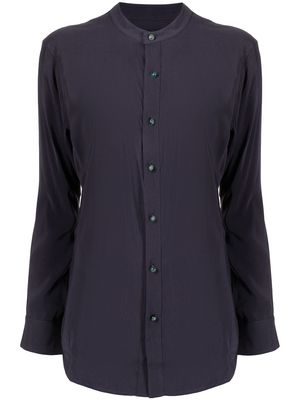 Lisa Von Tang Jade button shirt - Purple
