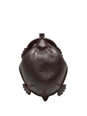Bottega Veneta Pre-Owned Turtle motif coin purse - Brown
