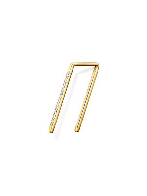 Shihara Diamond Post Earring 0201 - Metallic