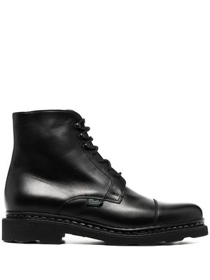 Paraboot Clamart cap toe boots - Black