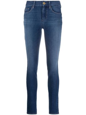 LIU JO stonewashed skinny jeans - Blue