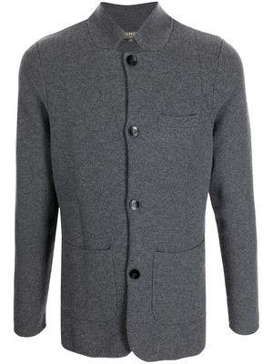 N.Peal cashmere shirt jacket - Grey