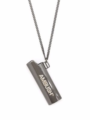 AMBUSH lighter case pendant necklace - Black