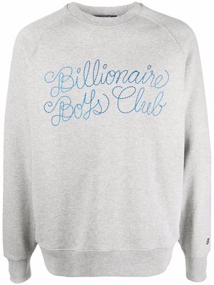 Billionaire Boys Club embroidered-logo sweatshirt - Grey