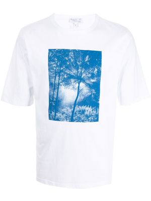 agnès b. graphic-print cotton T-shirt - White
