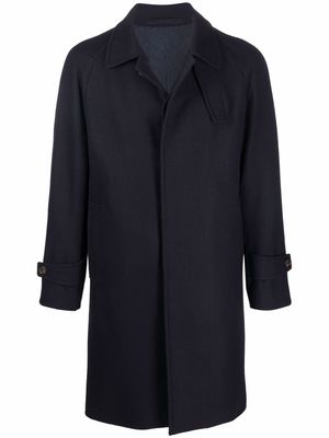 Eleventy single-breasted wool coat - Blue
