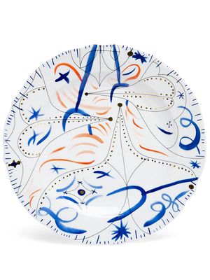 Vista Alegre Folkifunki round platter - White