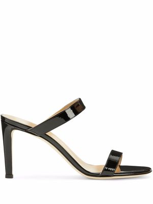 Giuseppe Zanotti Calista slip-on heeled sandals - Black