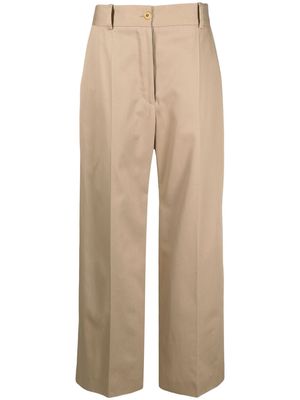 Patou wide-leg tailored trousers - Neutrals