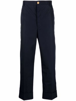 Thom Browne RWB stripe tailored trousers - Blue