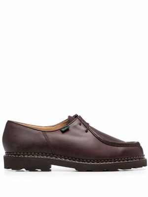 Paraboot Michael leather lace-up shoes - Brown