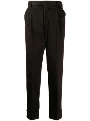 Pt01 superfine-stretch trousers - Brown