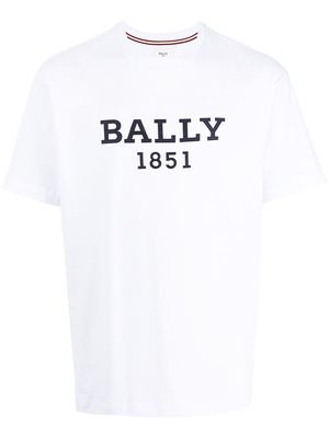 Bally logo-print cotton T-shirt - White