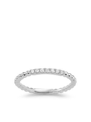 Dana Rebecca Designs 18kt white gold and diamond Poppy Rae ring - Silver