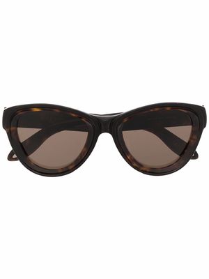 Givenchy Eyewear tortoiseshell-effect sunglasses - Brown