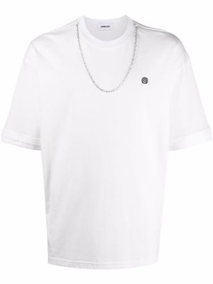 AMBUSH chain collar T-shirt - White
